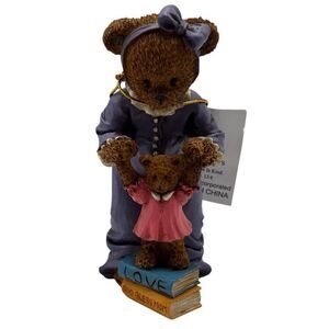 Vintage 1999 Berry Hill Bears Then‎ Shalt Thou Walk in Thy Way Safely Figurine